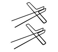 Mikinona Reading Book Clip Metal Music Note Clamp Simple Design Sheet Music Holder for Piano Practice