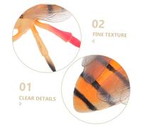 Mikinona Realistic Large Honeybee Figurine for Rubber Bee Model for Outdoor Exploration Indoor Learning and Science Activities Educational Insect