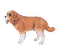Mikinona Realistic Saint Dog Model Animal Figurine Educational Science Prop for Learning Birthday Shower Home Decor