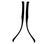 Mikinona Replacement Glasses Temple Arms Eyeglass Arm Replacement for Broken Legs Repair Accessories Easy Installation Black