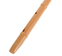Mikinona Resin Detachable Recorder Flute Key with Flat Mouthpiece Lightweight Three-section Woodwind Instrument for Beginners Students Adults Easy to Clean Portable Music Instrument for