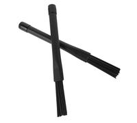 Mikinona Retractable Drum Brushes with Handle Nylon Material Jazz Drum Brush for Percussion Instruments for Beginners and Professionals
