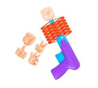 Mikinona Retractable Spring Fists for Telescopic Plaything with Hand Gestures Stress Relief and Party Favor Random Color