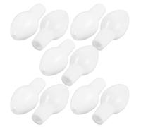 Mikinona Reusable Suitable, Nose for Leak-Free Design and Cleaning for Home 10pcs Soft Silicone Irrigator Replacement Nozzle Tips Flushing Easy Nasal Device Allergy