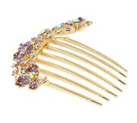 Mikinona Rhinestone Hairpin Wedding Hair Pins Bridal Hair Accessories for Women Decorative Hair Combs for Wedding