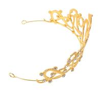 Mikinona Rhinestone Snake Headpiece Crown for Bride Wedding Tiara Lightweight Birthday Headband for Women Egyptian Snake Design Bridal Hair Accessories for Halloween Party