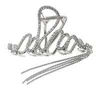 Mikinona Rhinestone Snake Shaped Claw Clip for Women Elegant Styling Accessory Premium Hair Clip for Thick and Fine Hair Unique Design for All Occasions