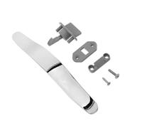 Mikinona Rv Cabinet Handle and Latch Set Chrome Replacement for Travel Trailers Camper and Doors Keyless Lock Upgrade with Easy Installation for Secure Rv Drawer Accessories