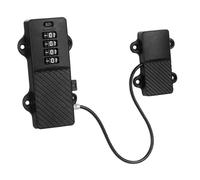 Mikinona Safety Cabinet Lock Combination Fridge Lock for Proofing for Refrigerator Pantry and Cabinet Security Easy to Use Black