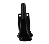 Mikinona Saxophone Bracket Clarinet Stand Wall-mounted Wind Instrument Holder Flute Storage Hanger Abs Metal Material Unique Hanger Design Space-saving Easy to Install