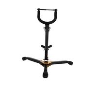 Mikinona Saxophone Stand Foldable Alto Tenor Sax Holder Non-skid Rack Musical Instrument Display Storage Rack for Saxophone Accessory Simple Practical Use