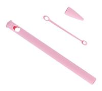 Mikinona Silica Gel Pig Nose Protective Case for Gen Pencil Soft Silicone Cover Compatible with Apple Pencil Pink Non Toxic Material Precise Retention