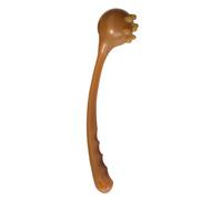 Mikinona Silicone Fitness Massage Hammer for Stress Relief and Meridian Tapping Therapy Brown