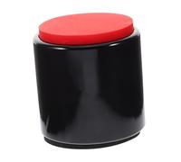 Mikinona Silicone Mini Practice Drum Pad Portable Silent Dumb Drum with Precise Feedback Colorful Pad for Beginner Percussionists Wrist Protection and Cymbal Stand Mountable
