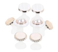 Mikinona Silicone Toe Separators 8 pcs Soft Flexible Gel Nail Supplies Pedicure Toe Spacers Comfortable Decorative Separator for Manicure and Foot Care