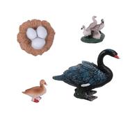 Mikinona Simulated Plastic Animal Figure Set Educational Life Growth Cycle for Biology Model Props for Early Learning and Garden Decor