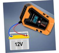 Mikinona Smart Car Battery Charger with Pulse Repair Technology Digital Display Automatic Charging Multi-protection for Cars Motorcycles Lawn Mowers and Boats Uk Plug