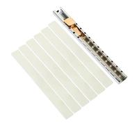 Mikinona Soapstone Pen Holder Set with 6 Refills Portable Welding Marker Pens for Metal Fabrication Construction Castings Secure Grip Design