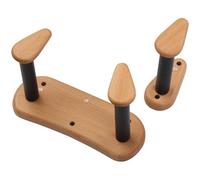 Mikinona Solid Guitar Wall Mount Hanger Split Design for Easy Installation Versatile Hook Rack for Acoustic Classical Guitars Ukuleles and Zhongruan Space-saving Display Stand