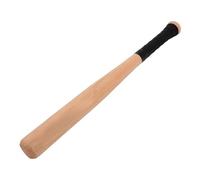 Mikinona Solid Wood Baseball Bat for Training and Practice One-piece Moulding Design Portable Sports Baseball Bat to Improve Mechanics and Eye the Ball