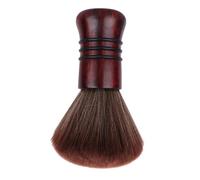 Mikinona Solid Wood Makeup Brush for Hair and Neck Professional Salon Hair Brush Detangling Function for Travel and Daily Use