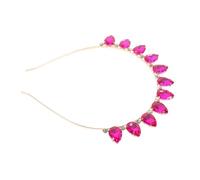 Mikinona Sparkly Rhinestone Headband for Girls Padded Hairband Spa Headband Accessory