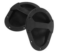 Mikinona Speaker Handles Easy Adjustment Black 2pcs Replacement Plastic with Versatile Accessory and Sleek Modern Style for Loudspeaker Box for Stage and Live Sound Equipment