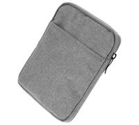Mikinona Splashproof Ebook Reader Sleeve Case Polyester E-reader Cover Bag for Tablet Lightweight Protective Carrying Pouch in Light Grey