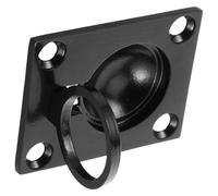 Mikinona Stainless Steel Boat Storage Hatch Flush Ring Pull Handle Square Recessed Access Hatch Hardware for Yacht Deck Door Cabinet and Sleek Design