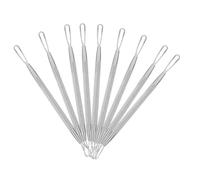 Mikinona Stainless Steel Double-head Blackhead Removers Pimple Tools 7pcs Kit for Hidden Pore Cleaning and Comedone Extraction Skin Care Accessories