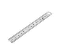 Mikinona Stainless Steel Guitar Action Gauge Ruler 15cm Metal String Action Gauge for Guitar Neck Notch Precise Measurement Luthier Tool Accessory