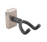 Mikinona Stainless Steel Guitar Wall Mount Hook for Ukulele Violin Solid Hanging Rack with Protective Design Space-Saving Holder for Acoustic and Electric String Instruments
