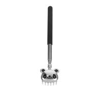 Mikinona Stainless Steel Telescopic Panda Back Scratcher Manual Itch Massager Extendable Scratch Device for Home Use