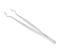 Mikinona Stainless Steel Test Tube Tweezer Long Nose Plier for Lab Use Heat Resistant Chemistry Physics Experimental Tool