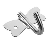 Mikinona Stainless Steel Wall Hooks for Coats and Hats Hanger for Home Organization for Bathroom Bedroom and Closet Use Strong Bearing Capacity and Smooth Finish
