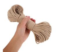 Mikinona Strand Polyester Paracord Tent Tie Down Rope for Camping Hiking Outdoor Shelter Secure Setup Braided Utility Cord