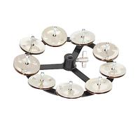 Mikinona Sturdy Hi-hat Bell in Silver Drum Cymbal Accessory Enhance Your Drum Performance