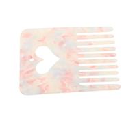 Mikinona Stylish Side Hair Combs Heart Shaped Hair Comb Comfortable Hold Diy Accessory Perfect Present
