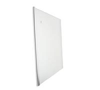 Mikinona Tempered Glass Fridge Shelf Insert Tray with Smooth Edges High Load Capacity Refrigerator Divider Panel for Kitchen Freezer Storage Clean Transparent Replacement Board