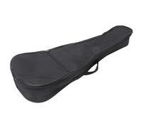 Mikinona Thick Padded Ukulele Storage Container Black Carrying Bag for Mandolin Guitar Case Pouch Lightweight Protective Sleeve for Travel and Daily Use