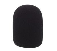 Mikinona Thickened Black Microphone Cover Windproof Sponge Protector High Density Noise Absorbing Mic Accessory for Recording Studios Meetings Stages Home Use