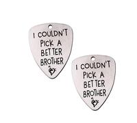 Mikinona Titanium Steel Guitar Picks Set 2pcs Medium Thin Electric Guitar Plectrums Shrapnel Design Durable for Long Use Perfect for Musicians
