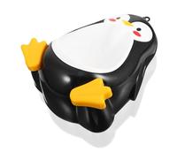 Mikinona Toddler Urinal for Boys Bathroom Use, Penguin Shaped Portable Potty Made of Sturdy Pp Material, Wall-mountable Design Helps Cultivate Independent Urinate Habit for Boys and Girls