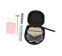 Mikinona Tone Kalimba Thumb Piano Clover Shape Organic Transparent Finger Piano for Beginners with Smooth Rounded Keys Resonance and Precise Tone for Music Learners and Giving