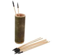 Mikinona Toss Pot and Arrows Game Pot with Arrows for Adults Smooth Edge Outdoor Indoor Family Party Durable Eco Friendly Material