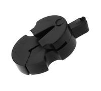 Mikinona Tourte Style Rubber Violin Practice Mute Compact Lightweight Silencer for All Violins and Small Violas Sound Dampening Accessory for Quiet Practice Sessions