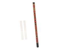 Mikinona Traditional Chinese Bamboo Flute for Beginners Long Flute Instrument Musical Instrument for Learning Traditional Music Construction