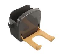 Mikinona Traditional Chinese Instrument Wall Hook, Plastic Hulusi Holder with Foldable Design for Home Practice Space