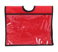 Mikinona Traffic Cone Sleeve Cover with Pocket Orange Reflective Traffic Message Sign Sleeve for Outdoor Safety Cones Construction Warning Parking Lot Training