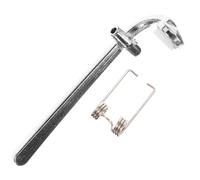 Mikinona Trombone Draining Fittings Replacement Waterkey Accessory in Silver Metal and Plastic, Easy to Install and Clean for Musical Instrument Use by Trombone Lovers